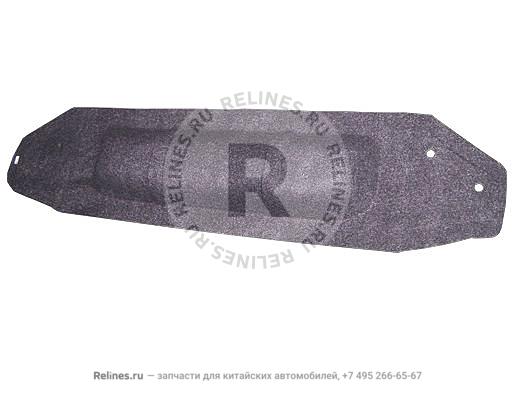 Insulation cushion-rr floor