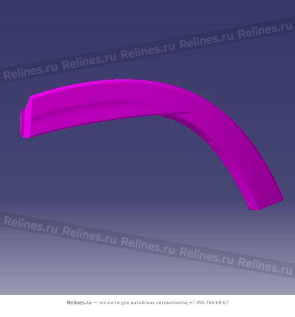 Накладка арки задней левой - T15-***750