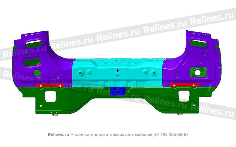 Панель кузова задняя