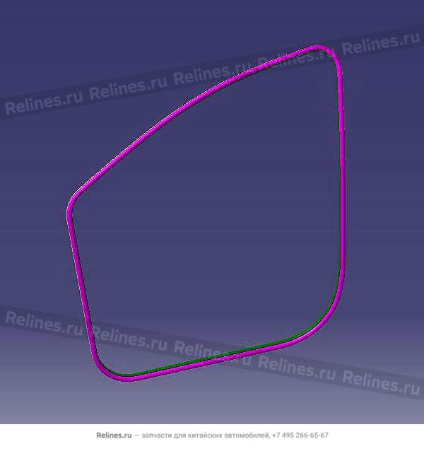 Уплотнитель двери передней левой M1D/M1DFL2/J60/M1DFL3