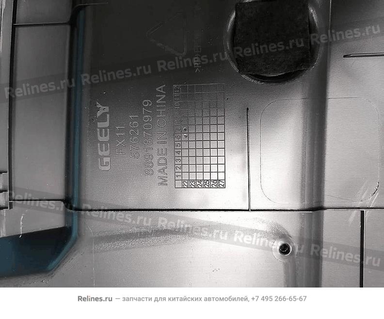 Панель моторного отсека передняя