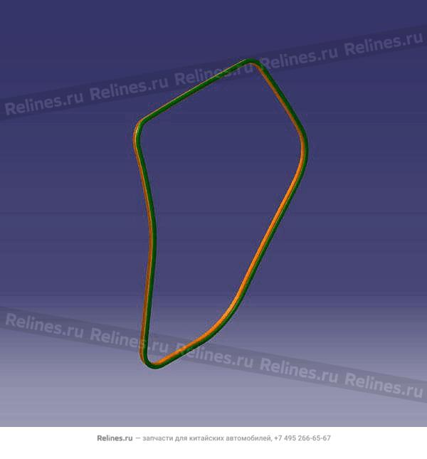 Уплотнитель проёма задней левой двери T1E