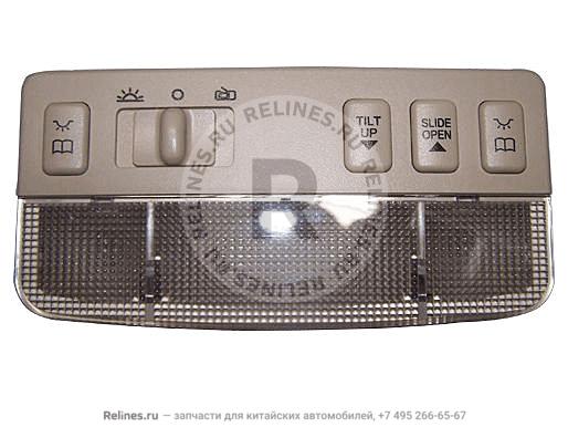 Roof lamp assy-fr