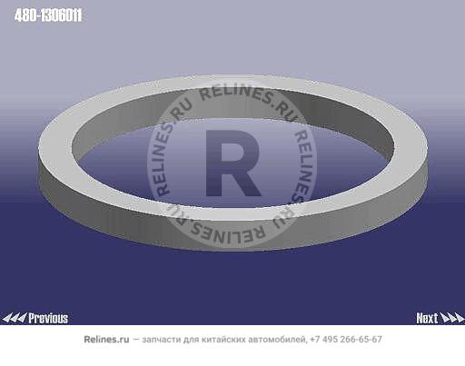 Кольцо уплотнительное термостата (прокладка) - 480-***011