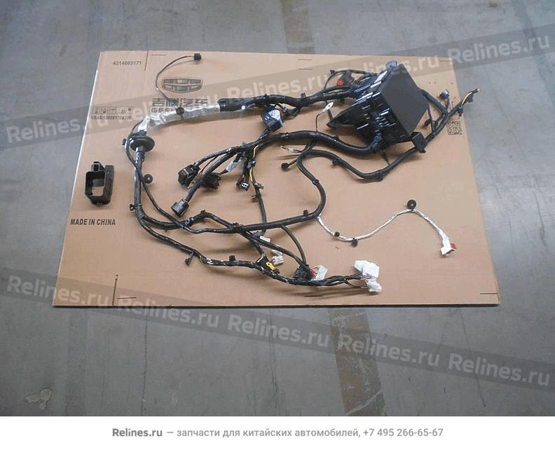 Wiring harness, engine compartment