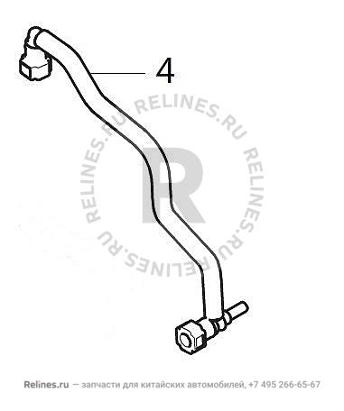 Fuel return hose-fuel rail - 1100***ED46