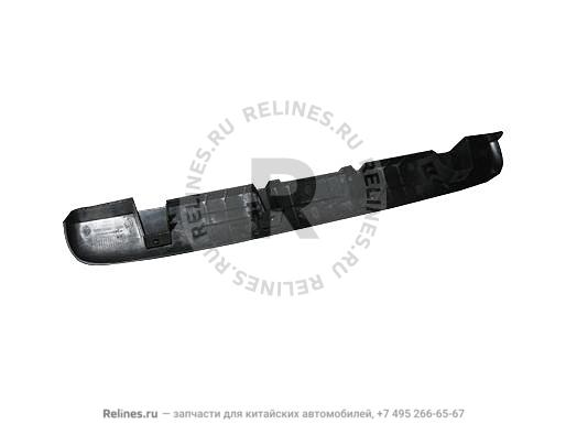 Cover - license lamp