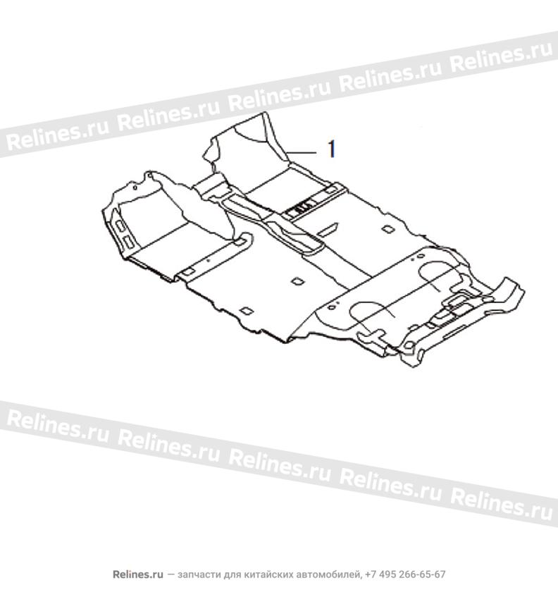 Carpet assy - 510940***08AD4