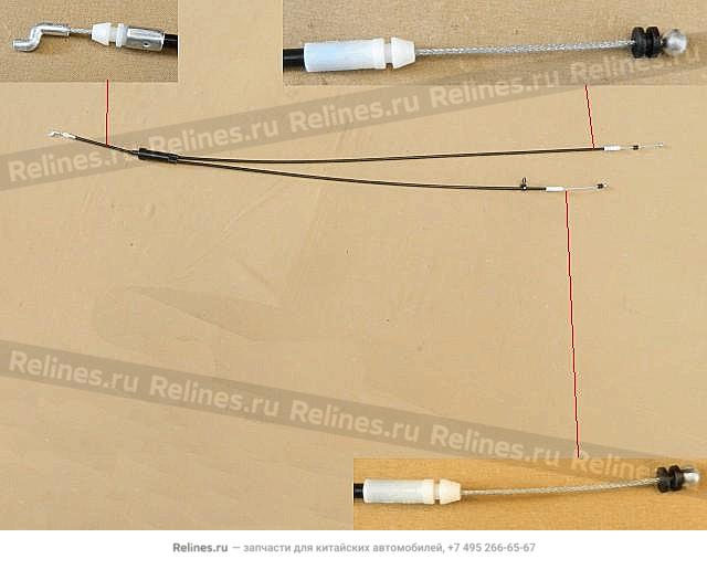 Mid row seat sliding rail unlock cable a - 70040***V08A