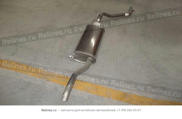 Silencer assy-rr