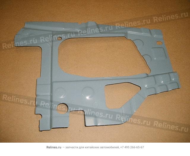 RR reinf plate-mudguard LH - 5401***P00