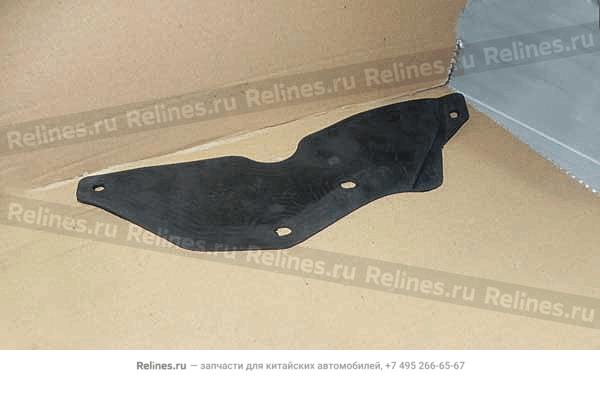 RR retaining plate-wheel arch RH