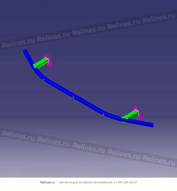Усилитель переднего бампера верхний T19C/T1EJ