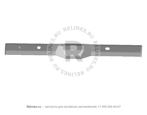 Crossbeam assy-fr retaining plate