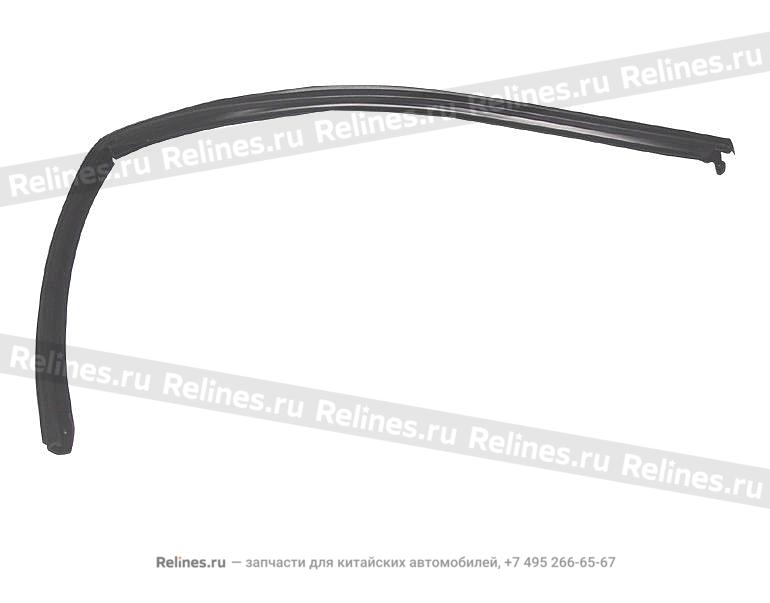 Weatherstrip - uper RR door RH - B11-6***12AB