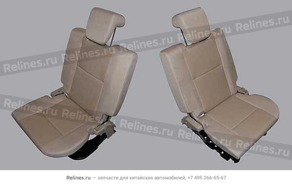 LH seat-rr row - B14-7***10BB