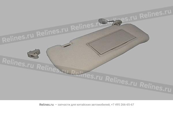 Sun visor-rh