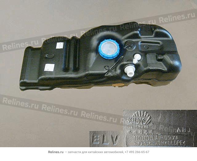 Fuel tank assy(canister RR) - 11011***09XA