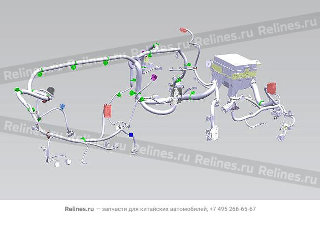 Wiring harness, engine compartment - 701***100