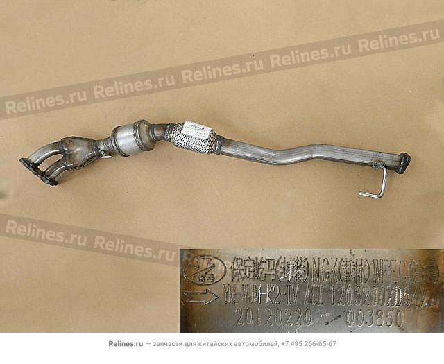 FR section assy catalytic converter - 12052***54XA