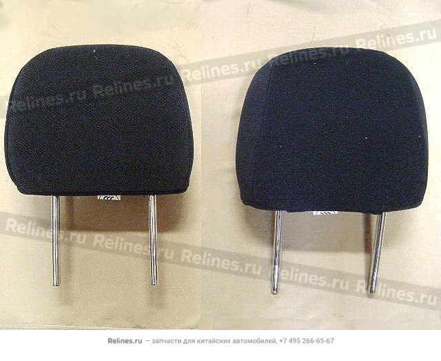 Headrest-fr seat(fabric black) - 6808010-***B1-0804