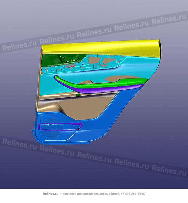 Door trim assy RR RH