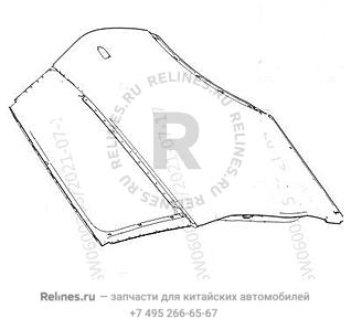 RR door assy RH