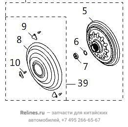 Clutch repair kit