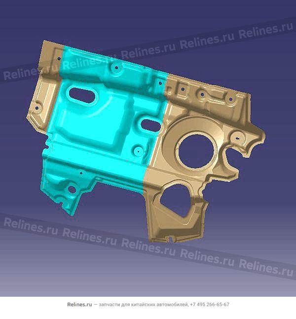 Прокладка шумоизоляционная T15/J68/T18/T19/T1A/T1E/T1D/T19 - T15-***020