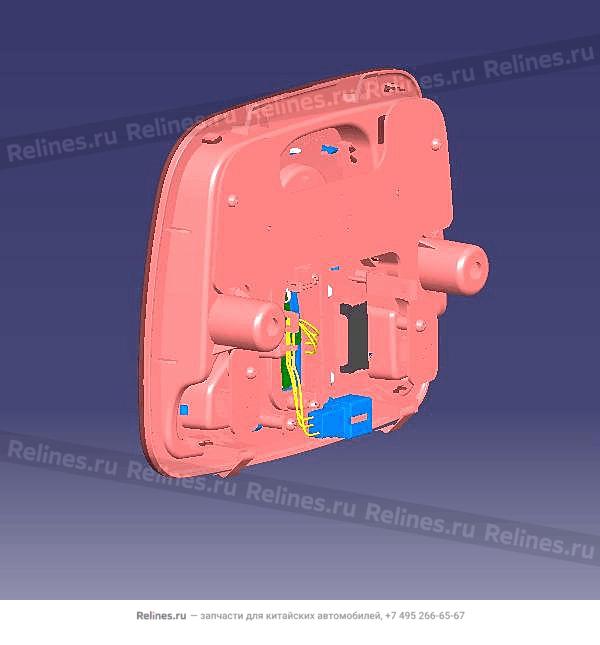 Плафон освещения салона without sunroof switch J69/T21/M1D/J60/M1DFL2/J69A