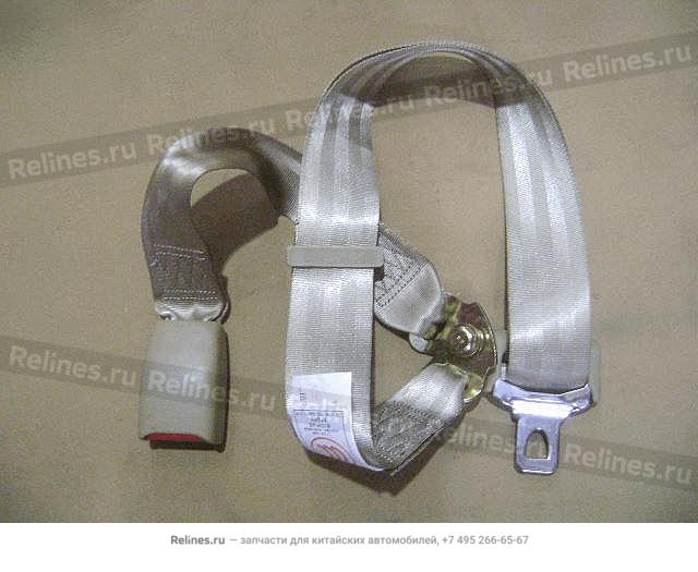 Buckle assy right side safety belt middl