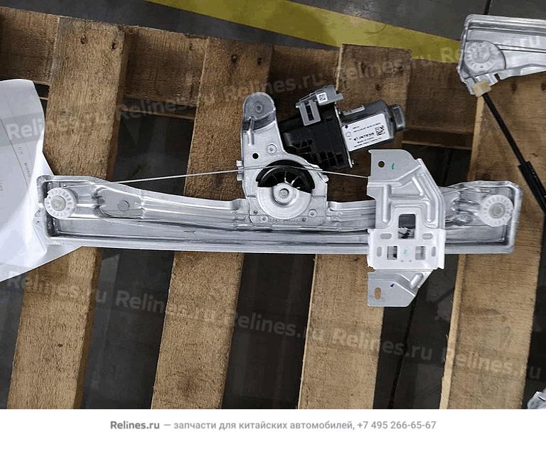 Трапеция стеклоподъемника задней правой двери в сборе с мотором - 508***600