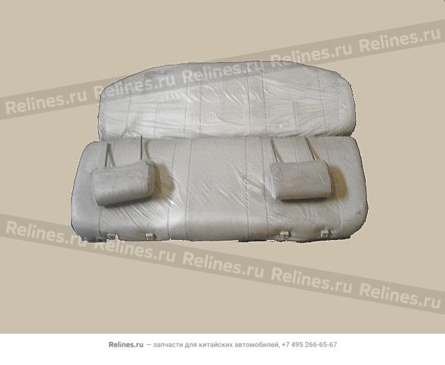 RR seat assy(leather) - 7050010-***B1-0308