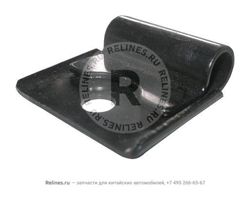 Fixing board-spare tyre bracket