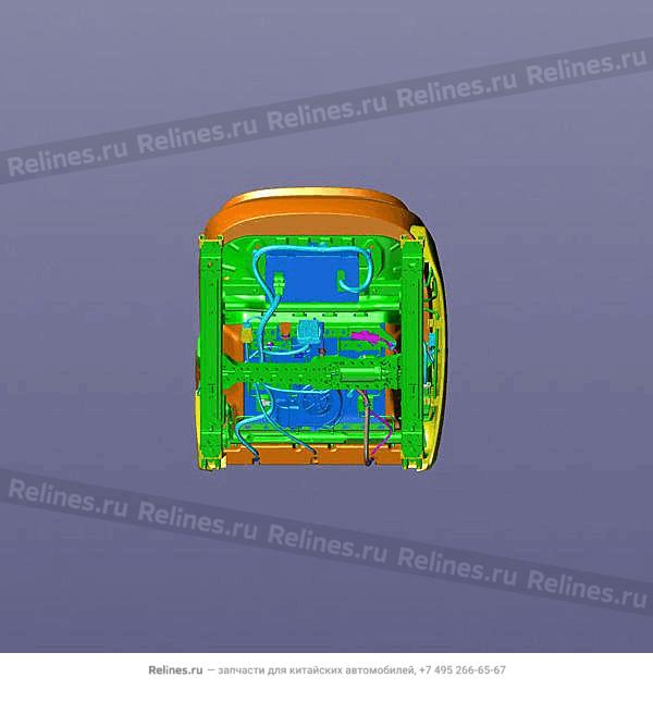 Сиденье переднее левое M1E - 40200***AAABK