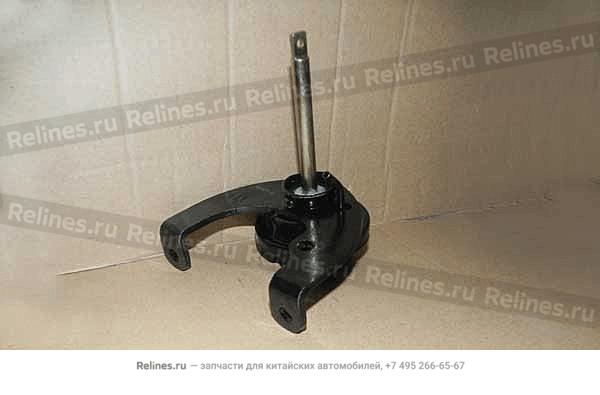 Gas cabin-fr axle