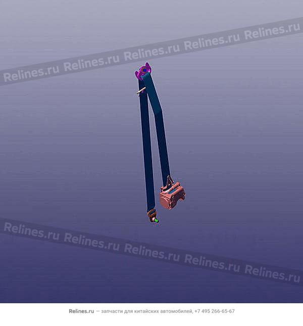 Ремень безопасности переднего пассажира M1DFL3