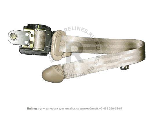 Safty belt assy-fr LH