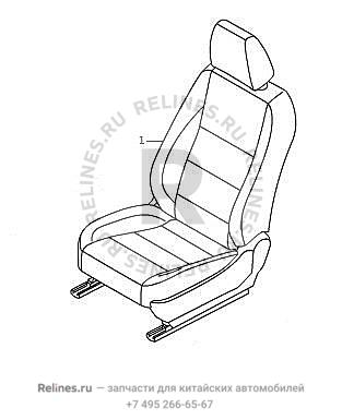 Сиденье пассажира в сборе