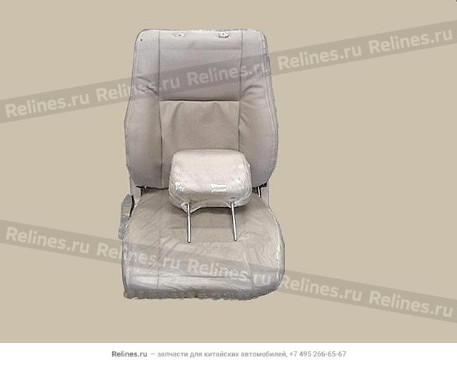 FR seat assy LH(04 leather light coff) - 6800010-***B1-0314