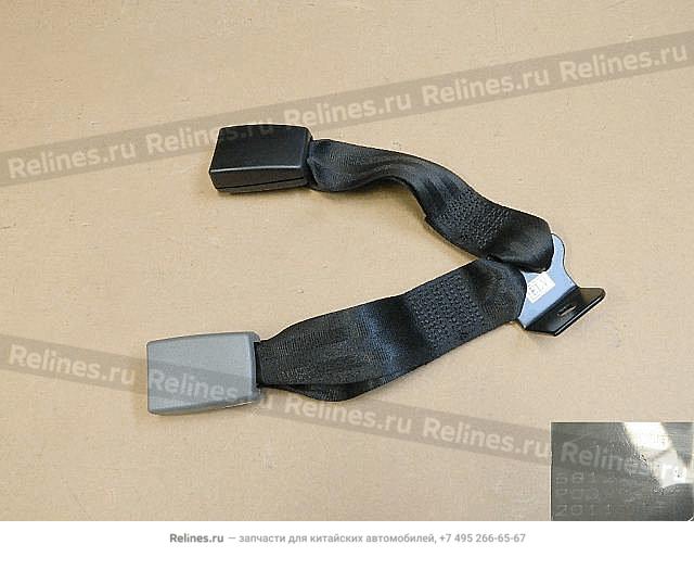 Buckle assy-rr seat belt - 5812200***0-0084