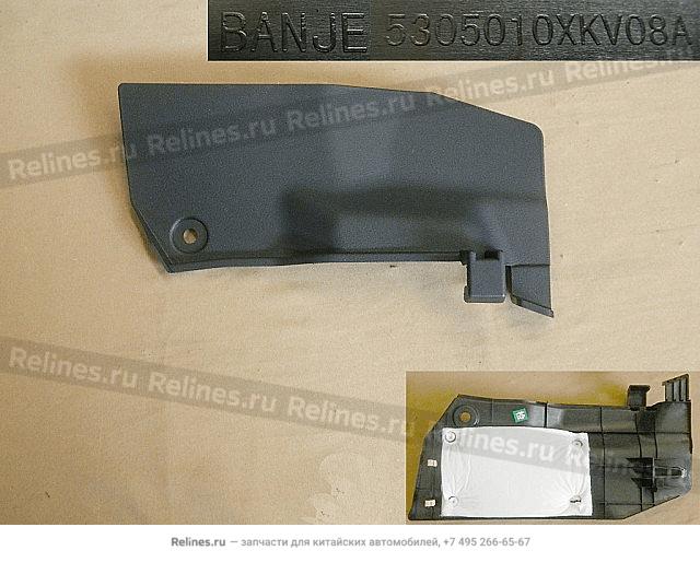 Secondary inst panel FR guard panel assy - 530501***08A86