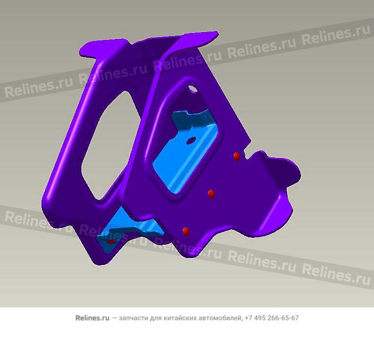 Doorframe lower inner plate beam assy.