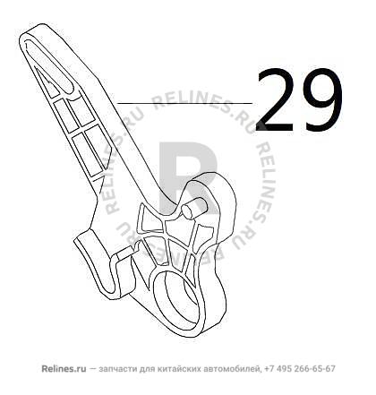 RR temperature damper linkage - 81002***V08A