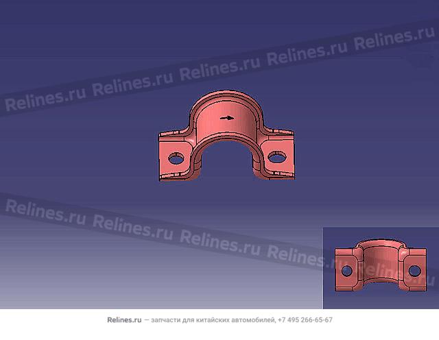 Bushing clip FR stabilizer bar