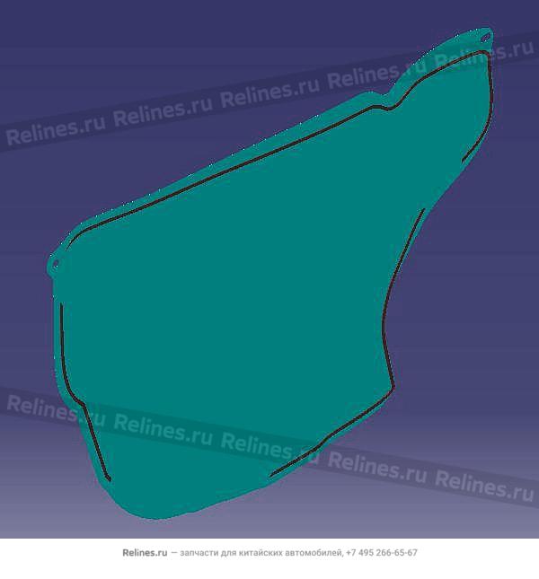 Плёнка двери передней правой M1D/M1DFL2/J60/M1DFL3 - J60-***280