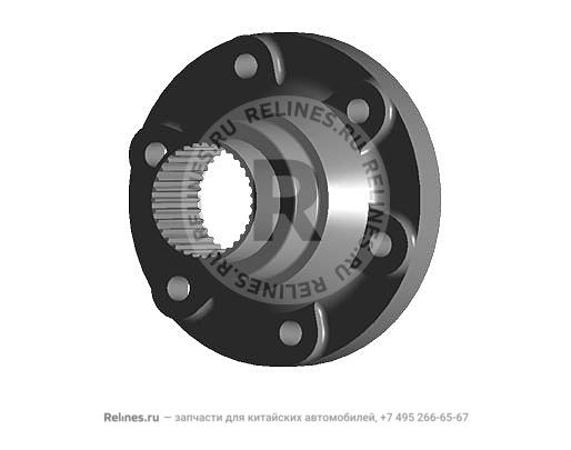Фланец вала КПП выходного металлический