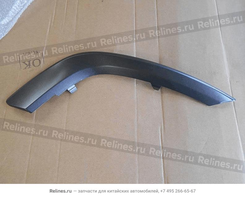 LH trim strip, RR bumper - 60440***0900