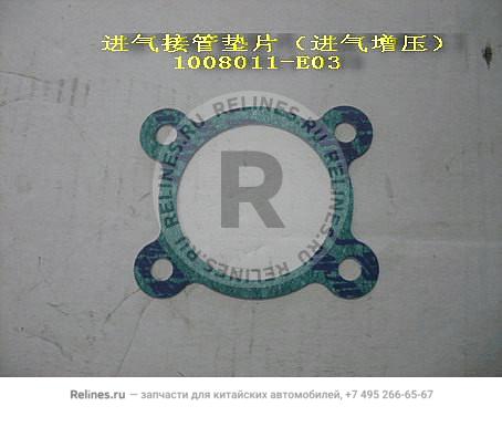 Gasket intake conn pipe(intake superchar - 1008***E03