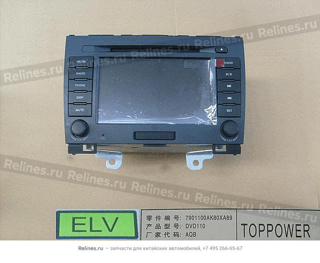 DVD player assy - 790110***0XA89